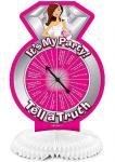 Bachelorette Party Its My Party Bride to Be Truth or Dare Spinner Game Centerpiece